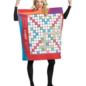 Disguise Scrabble Board Costume - Red, Blue, White